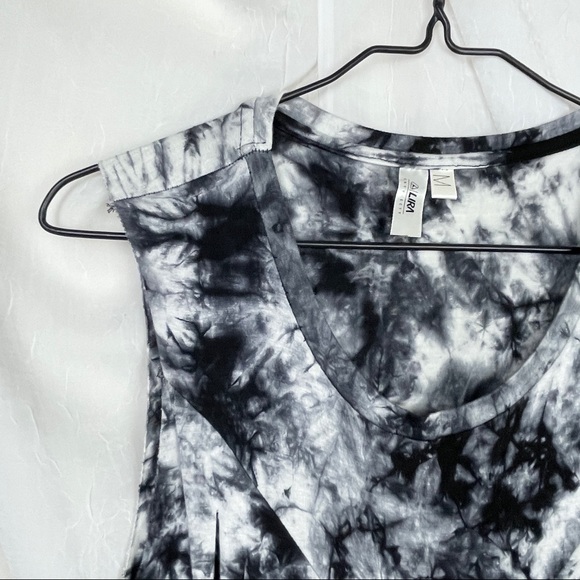 Tie-Dye Fringe Tunic Shirt Dress - Picture 2 of 8